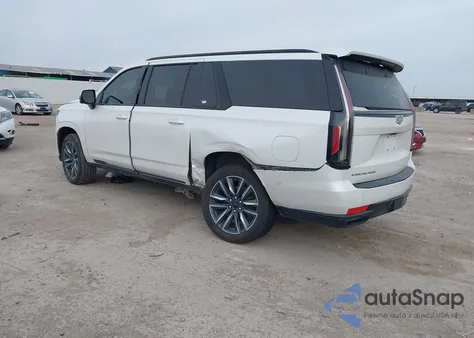 2021 Cadillac Escalade Esv 4Wd Sport Platinum из США, поврежденный, VIN 1GYS4RKL2MR286602